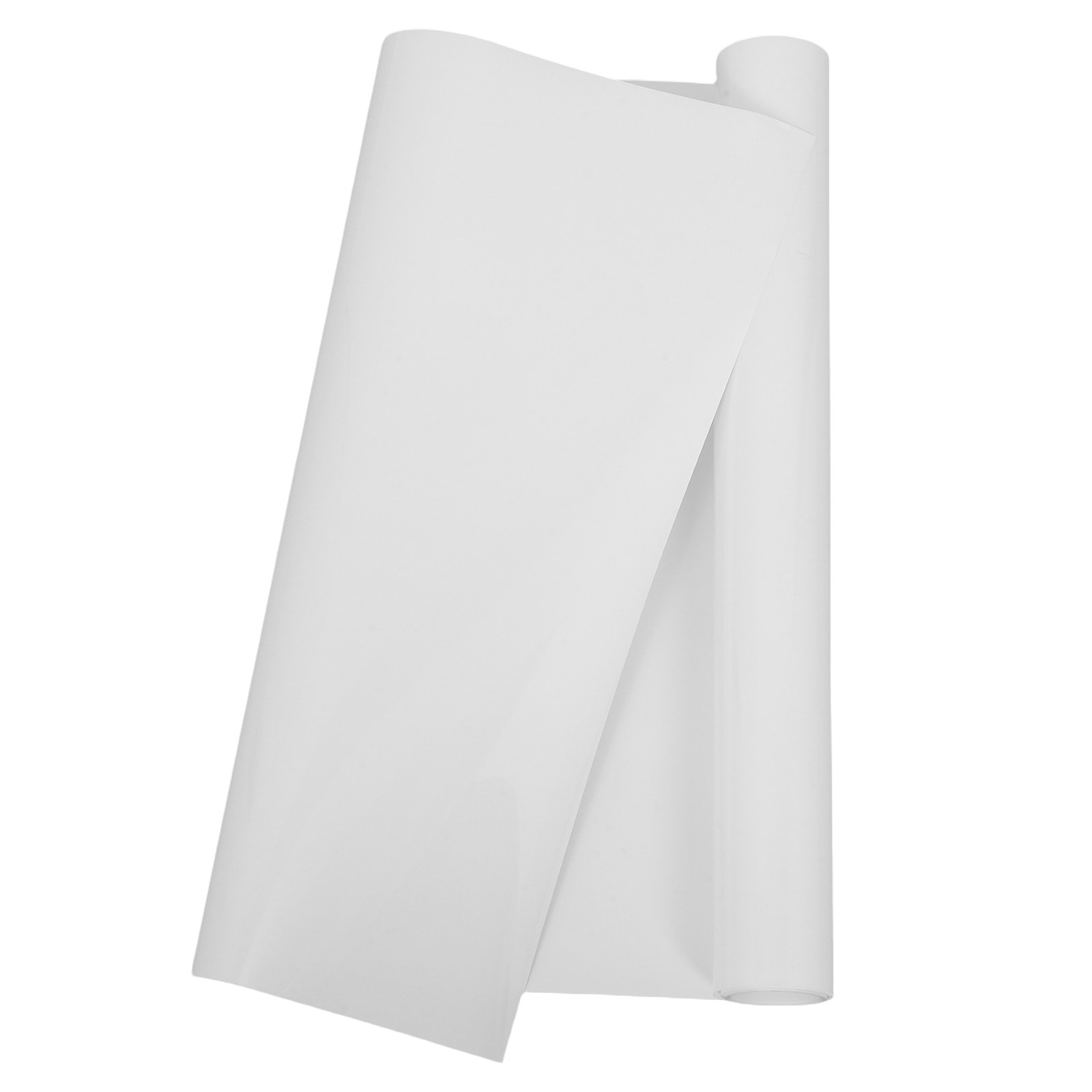 Heat Transfer Vinyl Roll - แผ่นไวนิลกาว PU สีขาวแบบด้านสำหรับเครื่องรีดความร้อน ใช้สำหรับพิมพ์ลายเสื้อ DIY งานฝีมือเสื้อยืด