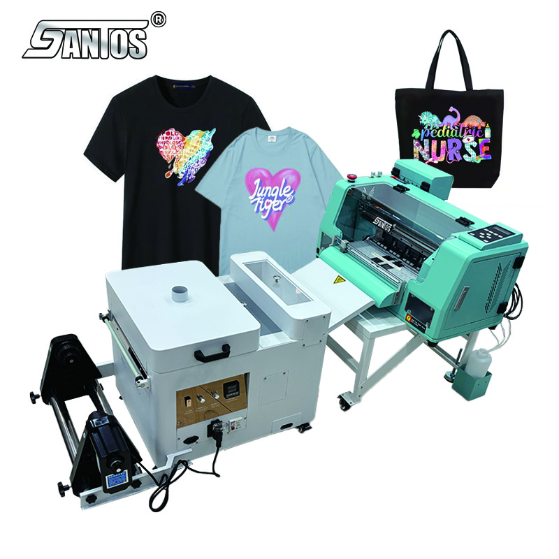 Commercial Printing Machine For Shirts - เครื่องพิมพ์ดิจิตอลราคาประหยัด ขนาด A3 ระบบ Cmyk+W เครื่องพิมพ์