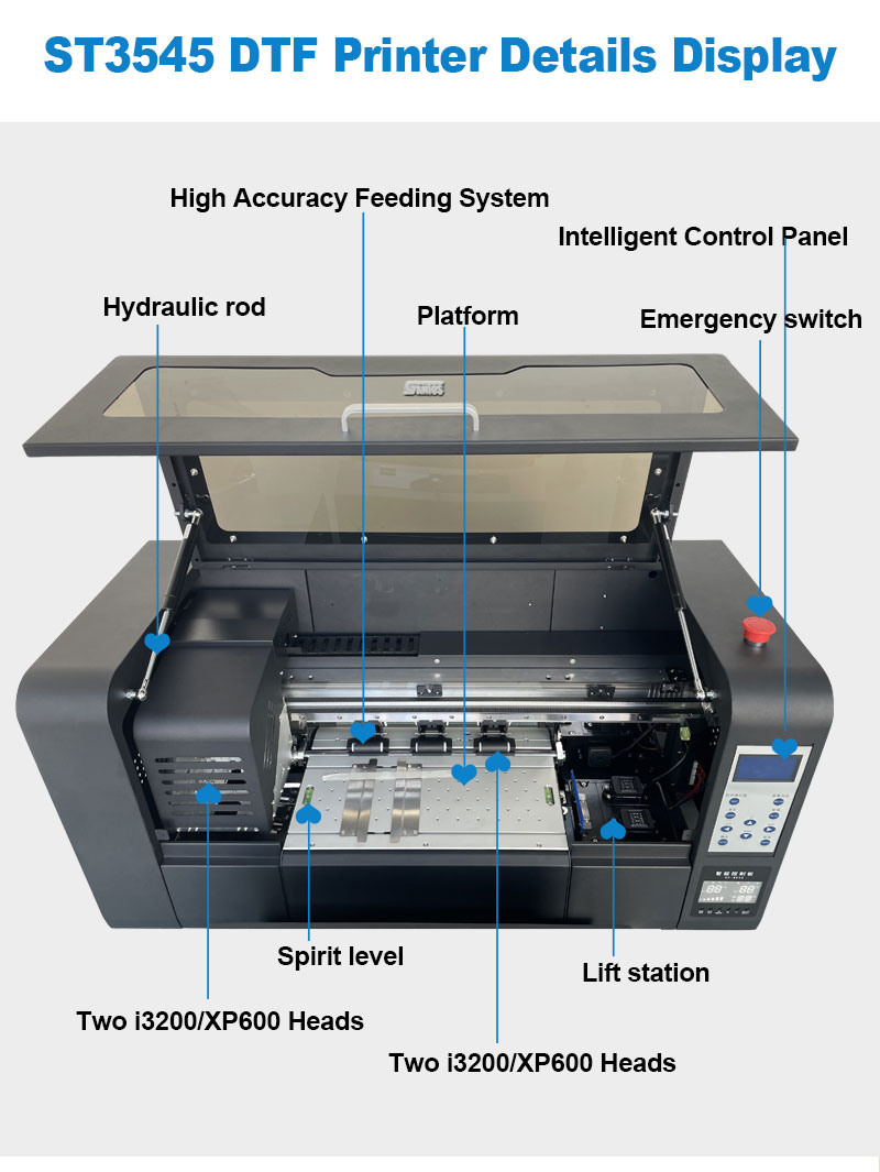 เครื่องพิมพ์ DTF ขนาด 30 ซม. A - Commercial Printing Machine For Shirts บทวิจารณ์และราคา
