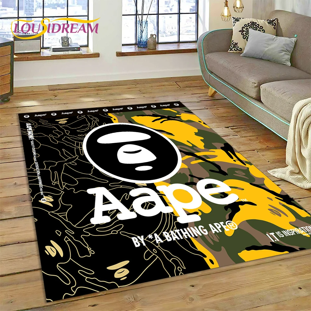 พรมพิมพ์ลาย 3 มิติ ลาย B-BAPE  - Commercial Printing For Sale บทวิจารณ์และราคา