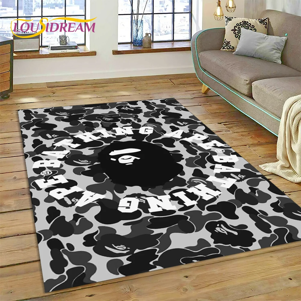 พรมพิมพ์ลาย 3 มิติ ลาย B-BAPE  - Commercial Printing For Sale บทวิจารณ์และราคา