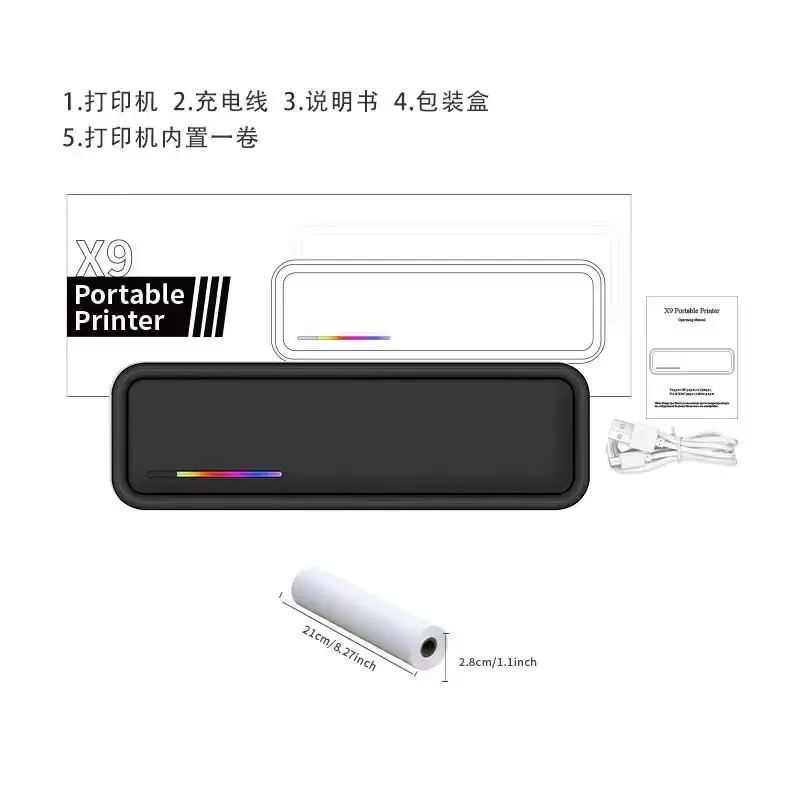 เครื่องพิมพ์ภาพถ่ายแบบพกพา X9  - Commercial Printing For Sale บทวิจารณ์และราคา