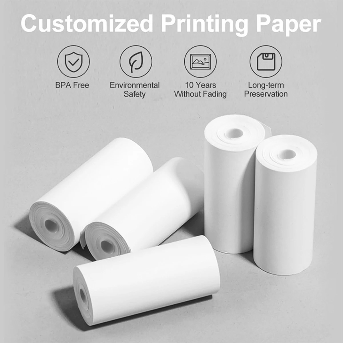 Mini พิมพ์กล้องกระดาษความร้อน  - Heat Transfer Vinyl Roll บทวิจารณ์และราคา