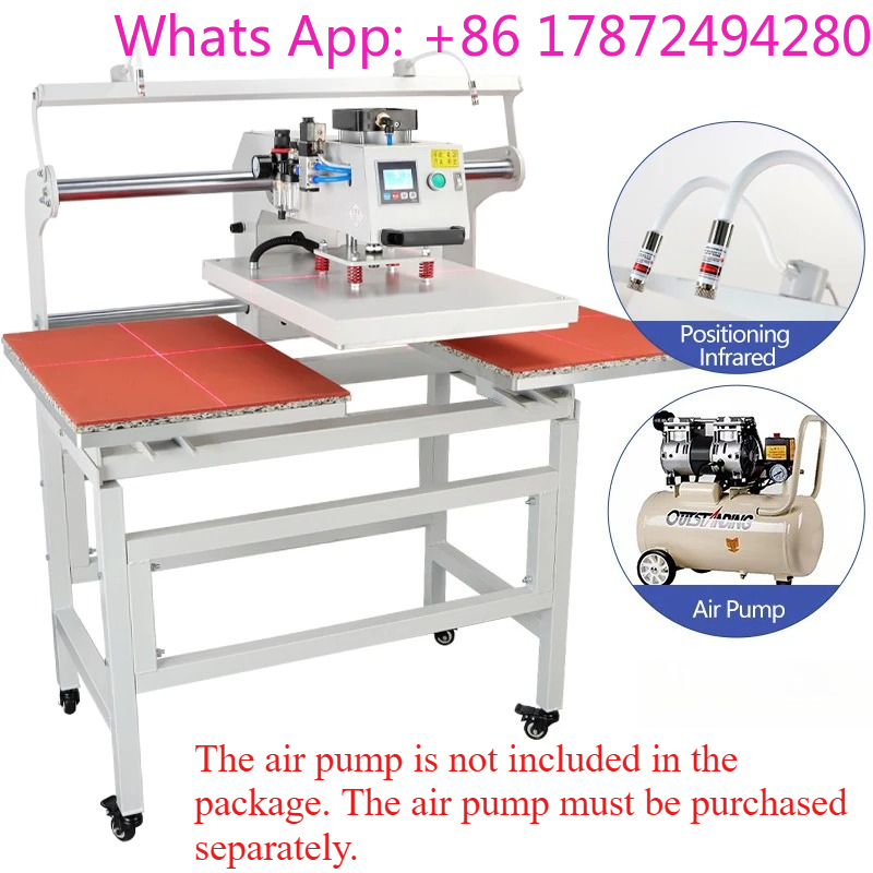 เครื่องรีดร้อนแบบสไลด์ไฟฟ้าคู่ - Commercial Printing Machine For Shirts บทวิจารณ์และราคา