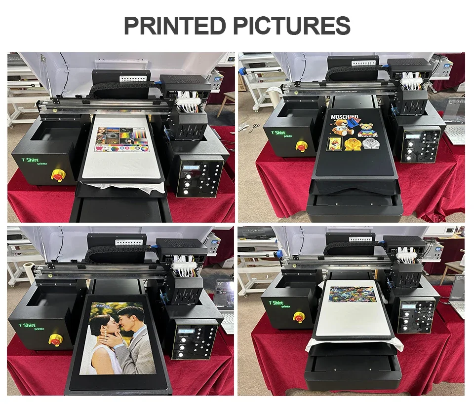 DTG เสื้อยืดเครื่องพิมพ์ 40 ซม - Commercial Printing Machine For Shirts บทวิจารณ์และราคา