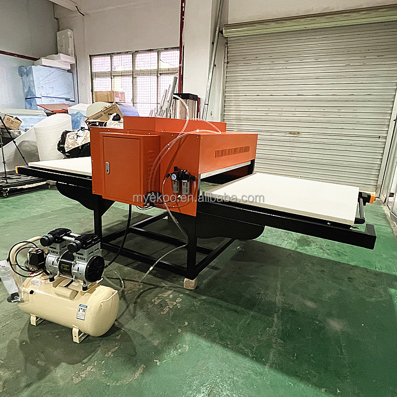 เครื่องรีดร้อนแบบลมคู่สำหรับงา - Commercial Printing Machine For Shirts บทวิจารณ์และราคา
