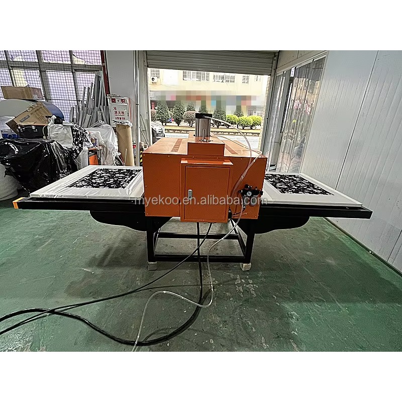 เครื่องรีดร้อนแบบลมคู่สำหรับงา - Commercial Printing Machine For Shirts บทวิจารณ์และราคา