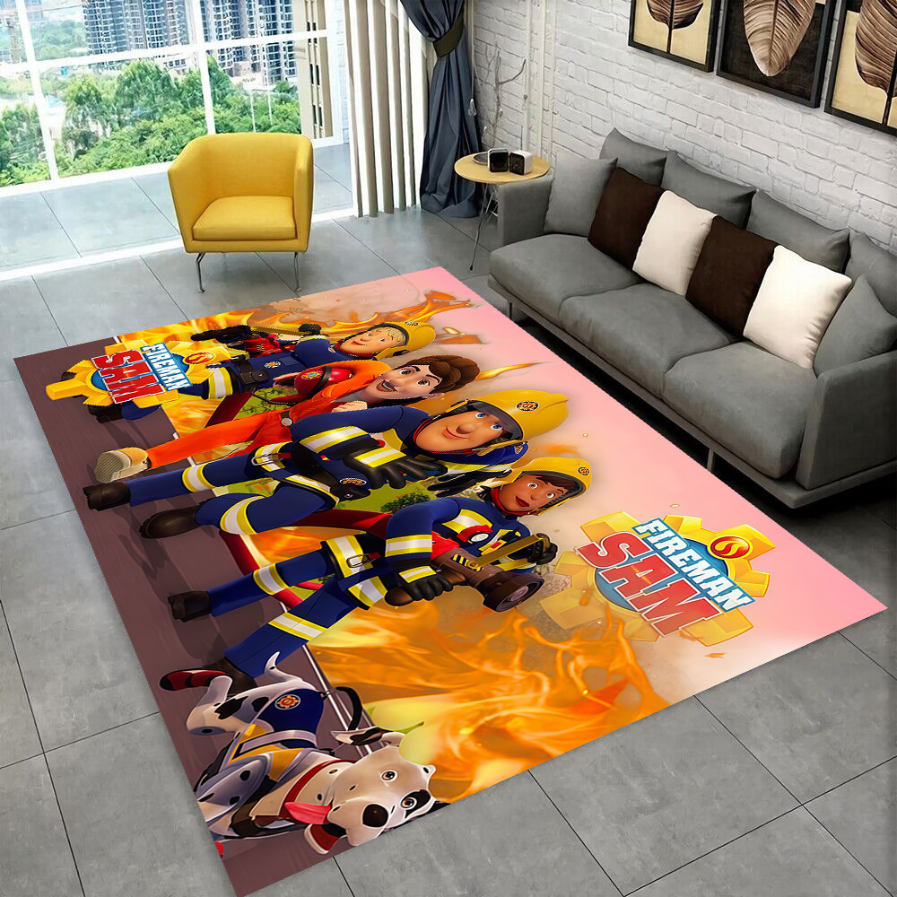 พรมลายการ์ตูน HD นักดับเพลิงแซ - Commercial Printing For Sale บทวิจารณ์และราคา