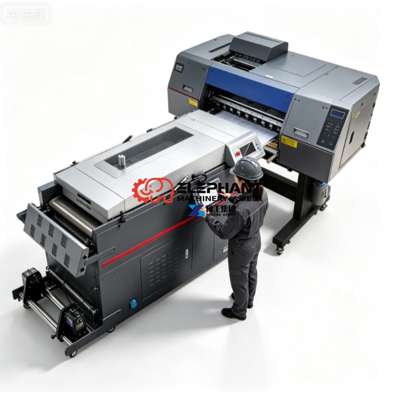 เครื่องพิมพ์ฟิล์ม PET แบบ DTF  - Commercial Printing Machine For Shirts บทวิจารณ์และราคา