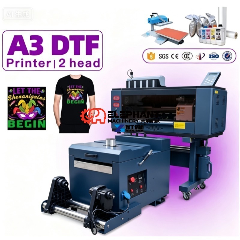 เครื่องพิมพ์ฟิล์ม PET แบบ DTF  - Commercial Printing Machine For Shirts บทวิจารณ์และราคา