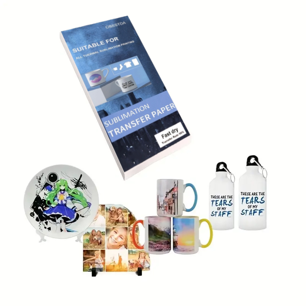 100 แผ่นระเหิดความร้อนโอนกระดา - Heat Transfer Vinyl Roll บทวิจารณ์และราคา