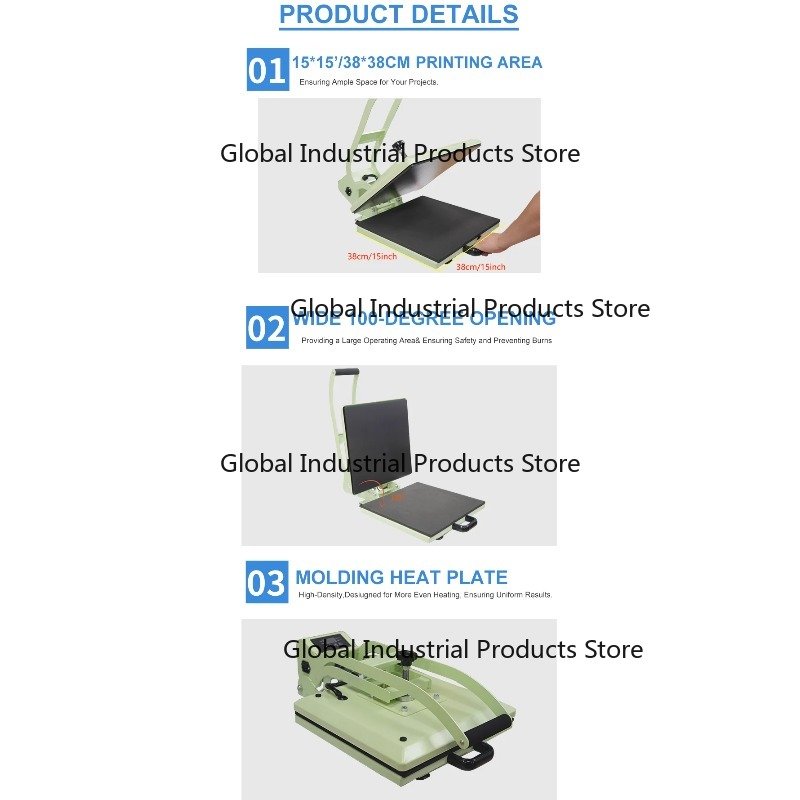 เครื่องรีดร้อนแบบเปิดกว้าง 38x - Commercial Grade Printing Press บทวิจารณ์และราคา